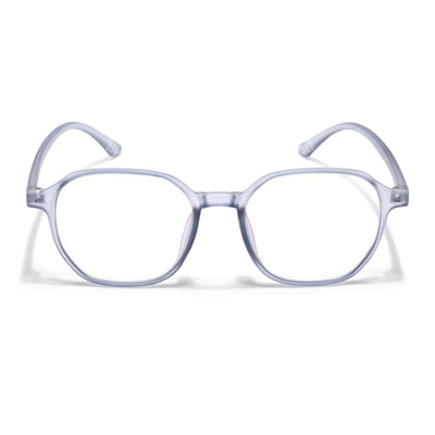 Eyejack Canment Blue Square Eyeglasses for Men & Women (CM2511FCL1826-C7)