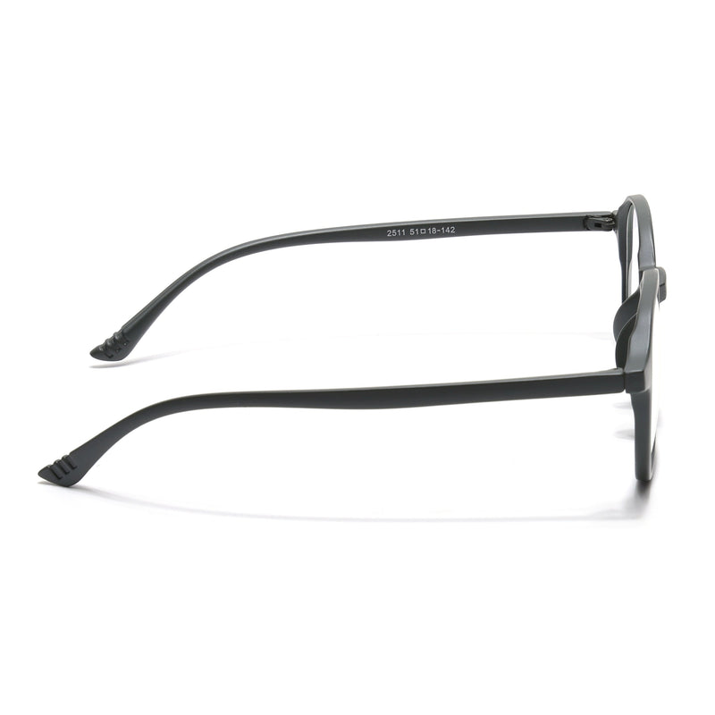 Eyejack Canment Olive Square Eyeglasses for Men & Women (CM2511FCL1827-C8)