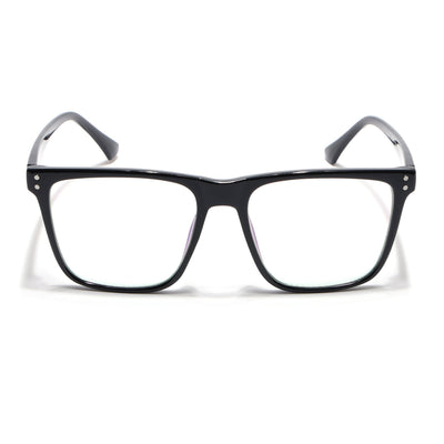 Eyejack Canment Shine Black Wayfarer Eyeglasses for Men & Women (CM28023FCL1908-C1)