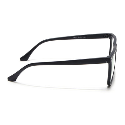 Eyejack Canment Matt Black Wayfarer Eyeglasses for Men & Women (CM28023FCL1909-C2)