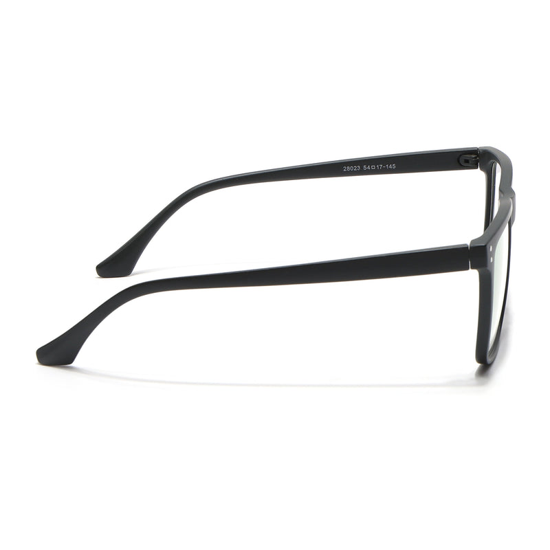 Eyejack Canment Olive Wayfarer Eyeglasses for Men & Women (CM28023FCL1915-C8)