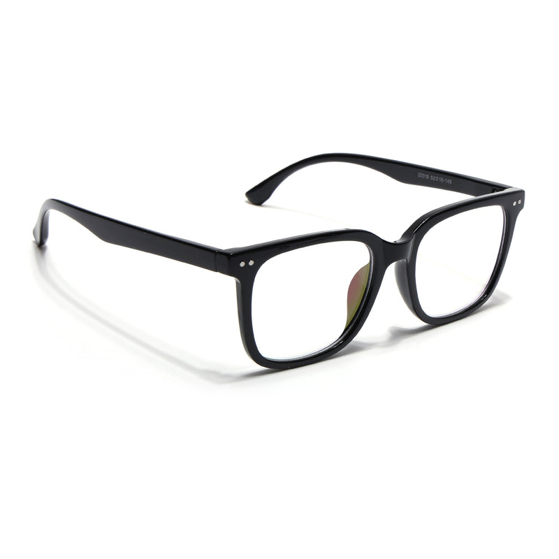 Eyejack Canment Black Cateye Eyeglasses for Women (CM28024FCL1918-C1)