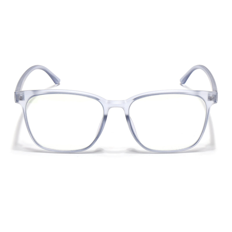 Eyejack Canment Blue Wayfarer Eyeglasses for Men & Women (CM28030FCL1932-C7)
