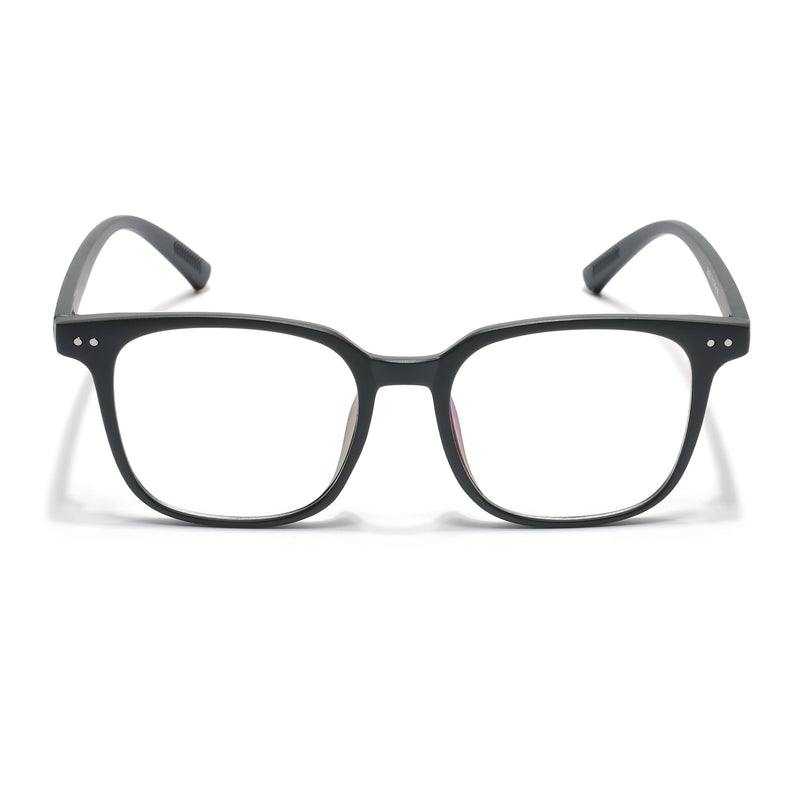 Eyejack Canment Olive Square Eyeglasses for Men & Women (CM28060FCL1943-C8)