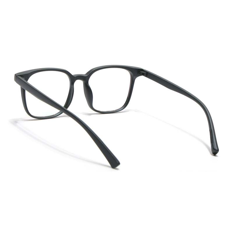 Eyejack Canment Olive Square Eyeglasses for Men & Women (CM28060FCL1943-C8)