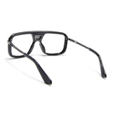 Voyage Ranger I Black & Grey Wayfarer Eyeglasses for Men & Women (D22MG5257-C1)