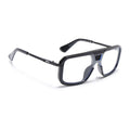 Voyage Ranger I Black Wayfarer Eyeglasses for Men & Women (D22MG5259-C3)