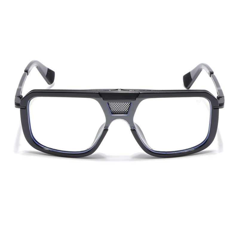 Voyage Ranger I Black Wayfarer Eyeglasses for Men & Women (D22MG5259-C3)