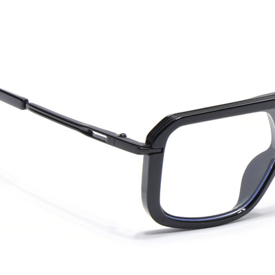 Voyage Ranger I Black Wayfarer Eyeglasses for Men & Women (D22MG5259-C3)