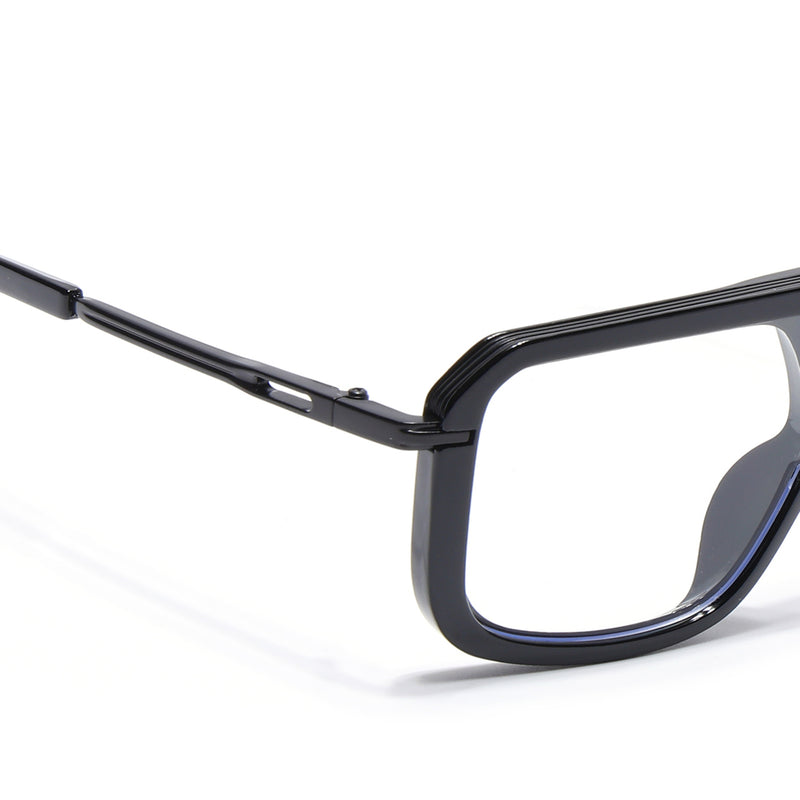 Voyage Ranger I Black Wayfarer Eyeglasses for Men & Women (D22MG5259-C3)