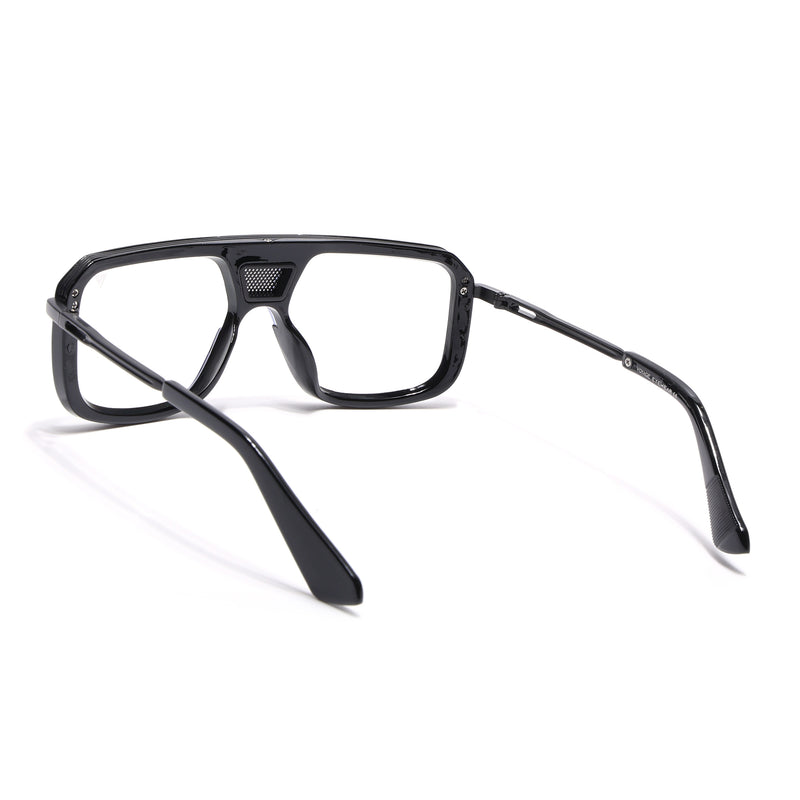 Voyage Ranger I Black Wayfarer Eyeglasses for Men & Women (D22MG5259-C3)