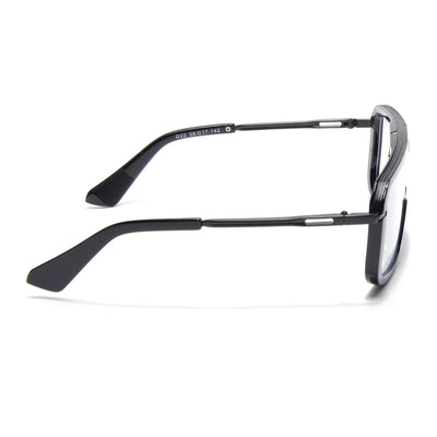 Voyage Ranger I Black Wayfarer Eyeglasses for Men & Women (D22MG5259-C3)