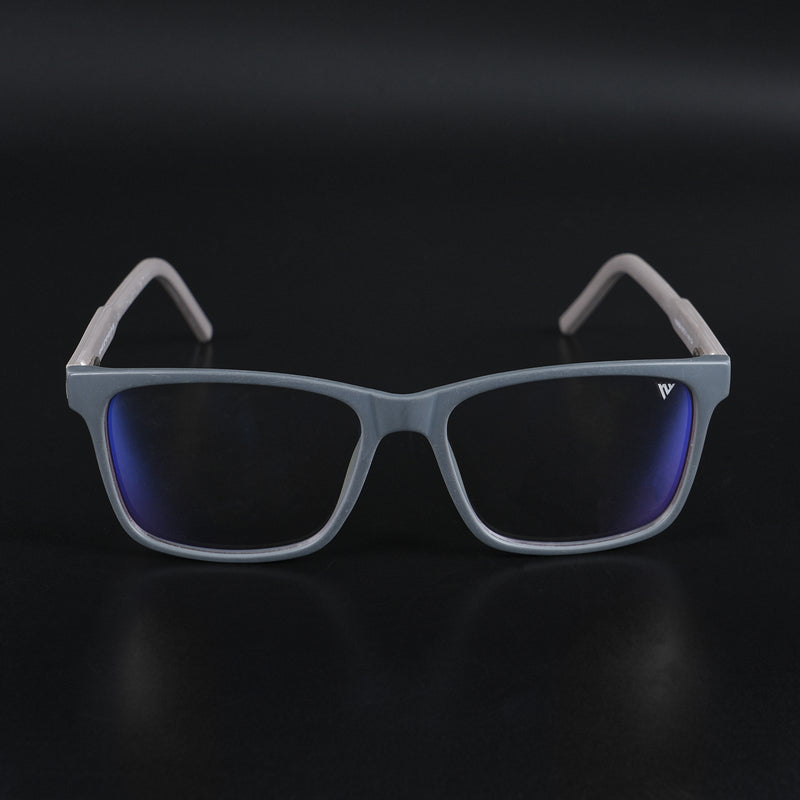 Voyage Rush Grey Square Eyeglasses for Men & Women (VG9004MG5430-C4)