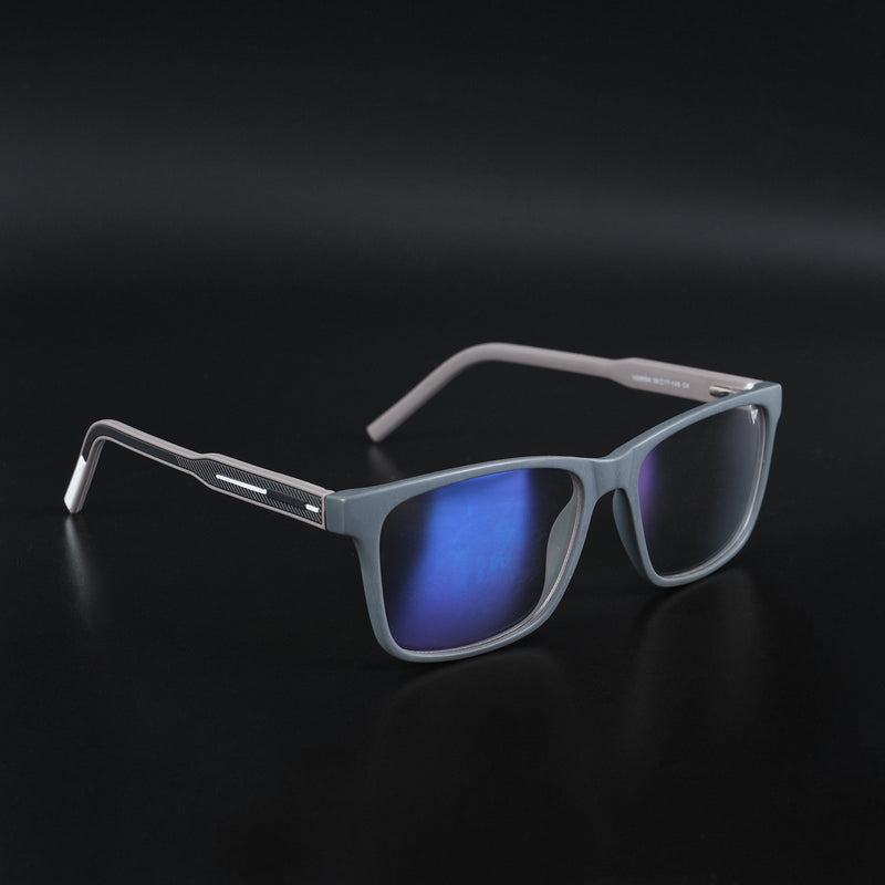 Voyage Rush Grey Square Eyeglasses for Men & Women (VG9004MG5430-C4)