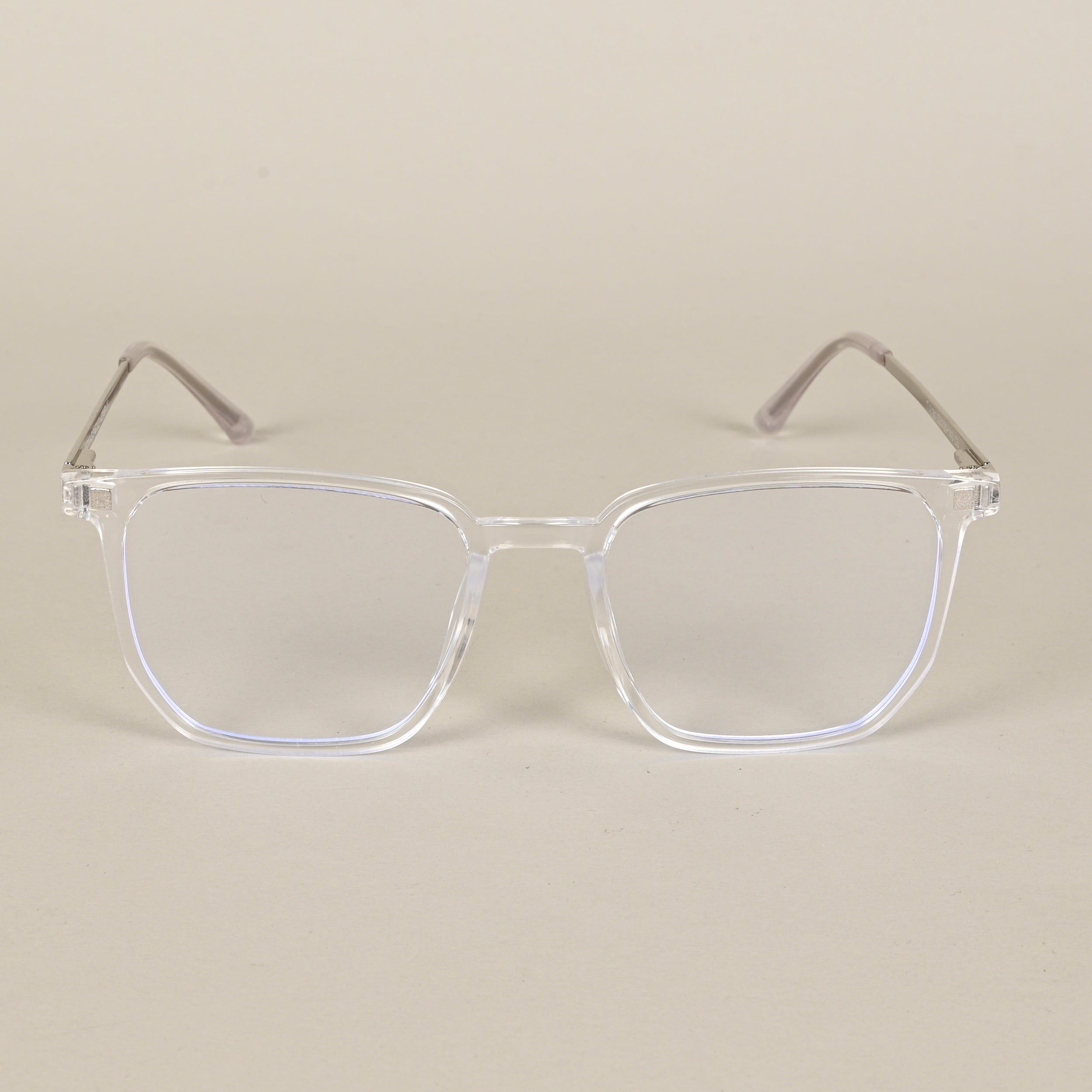 Voyage Transparent Wayfarer TR Clip-On Polarized Sunglasses for Men & Women (2181PMG4658-C2)