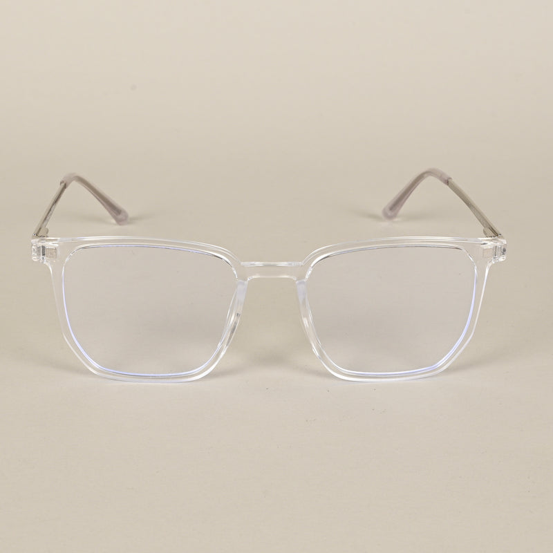 Voyage Transparent Wayfarer TR Clip-On Polarized Sunglasses for Men & Women (2181PMG4658-C2)
