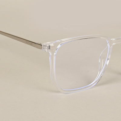 Voyage Transparent Wayfarer TR Clip-On Polarized Sunglasses for Men & Women (2181PMG4658-C2)