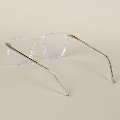 Voyage Transparent Wayfarer TR Clip-On Polarized Sunglasses for Men & Women (2181PMG4658-C2)