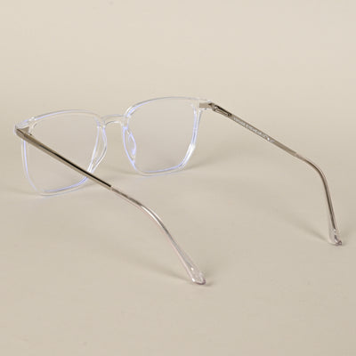 Voyage Transparent Wayfarer TR Clip-On Polarized Sunglasses for Men & Women (2181PMG4658-C2)