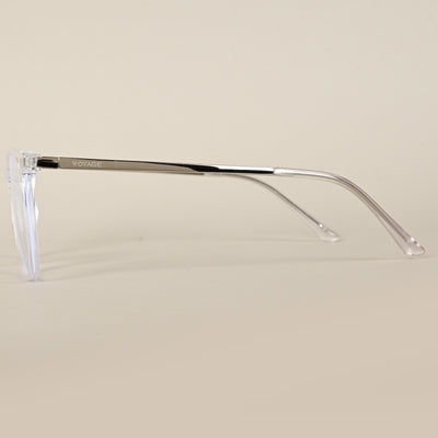 Voyage Transparent Wayfarer TR Clip-On Polarized Sunglasses for Men & Women (2181PMG4658-C2)