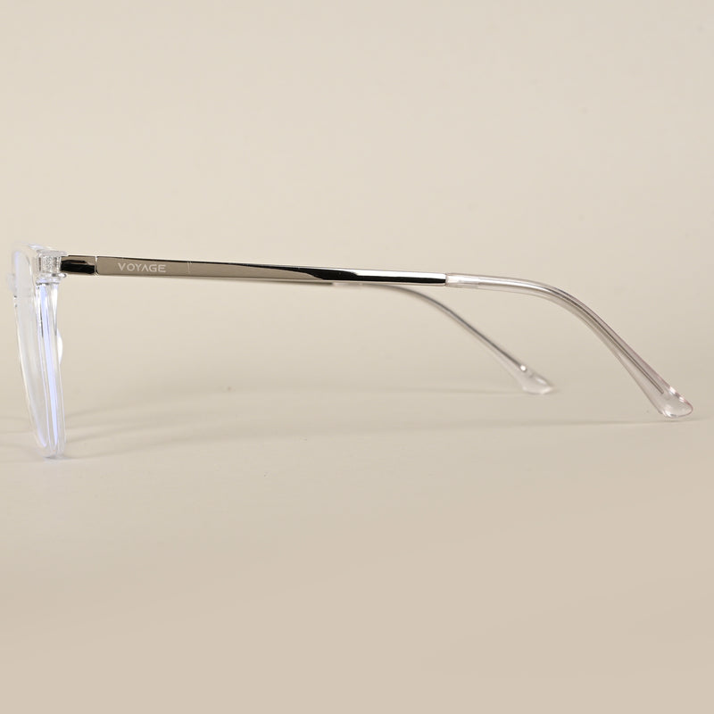 Voyage Transparent Wayfarer TR Clip-On Polarized Sunglasses for Men & Women (2181PMG4658-C2)