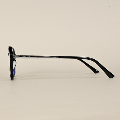 Voyage Black Wayfarer TR Clip-On Polarized Sunglasses for Men & Women (2187PMG4669-C1)