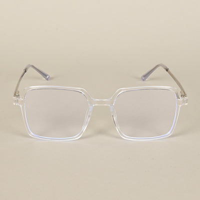 Voyage Transparent Wayfarer TR Clip-On Polarized Sunglasses for Men & Women (2183PMG4662-C2)