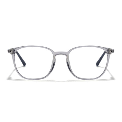 EyeJack Transparent Round Eyeglasses for Men & Women (TR85610GE1700-C2)