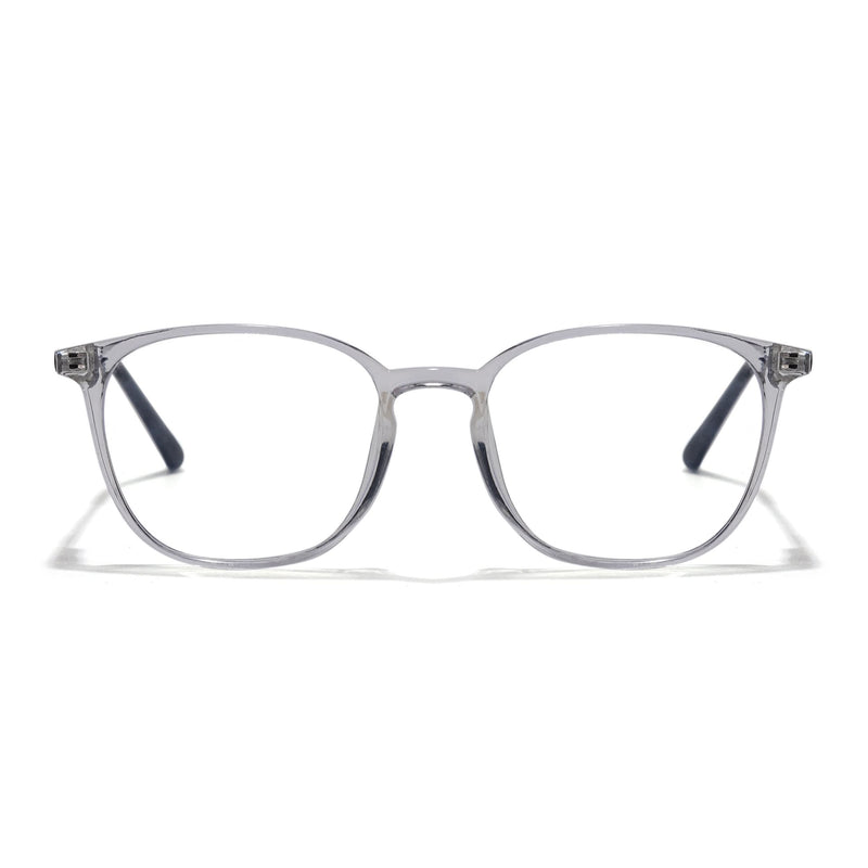 EyeJack Transparent Round Eyeglasses for Men & Women (TR85610GE1700-C2)