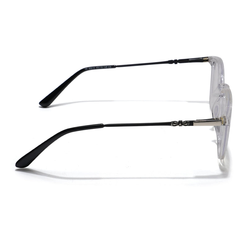EyeJack Transparent Round Eyeglasses for Men & Women (TR85610GE1700-C2)