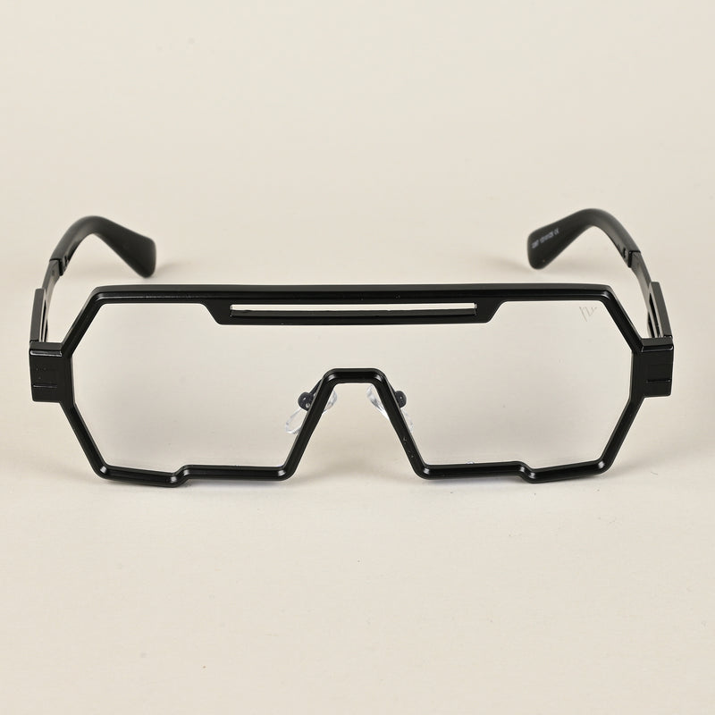 Voyage Matt Black Wayfarer Eyeglasses for Men & Women (2267MG5162-C1)