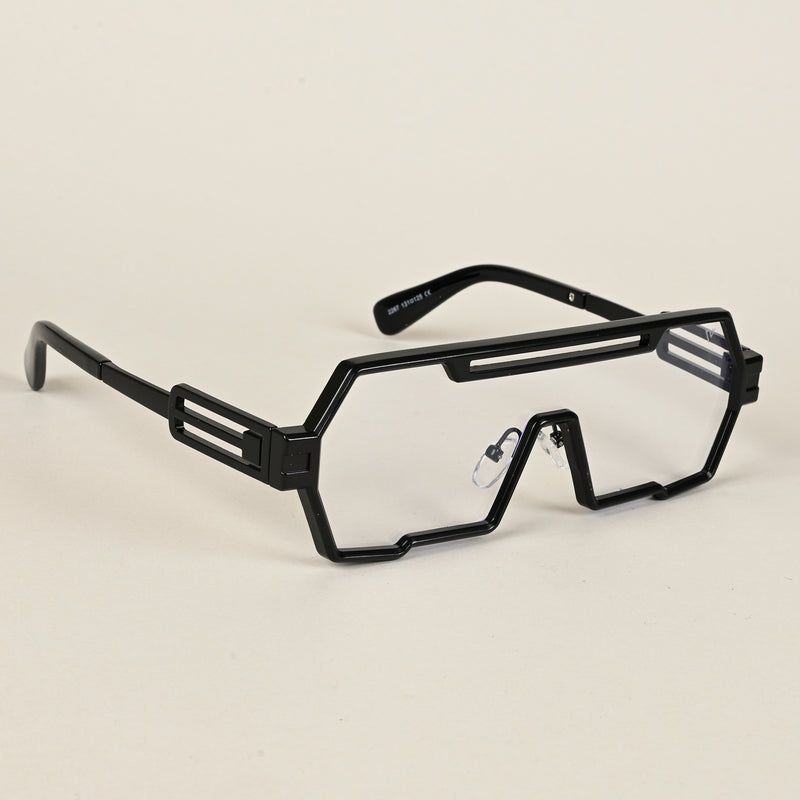 Voyage Matt Black Wayfarer Eyeglasses for Men & Women (2267MG5162-C1)