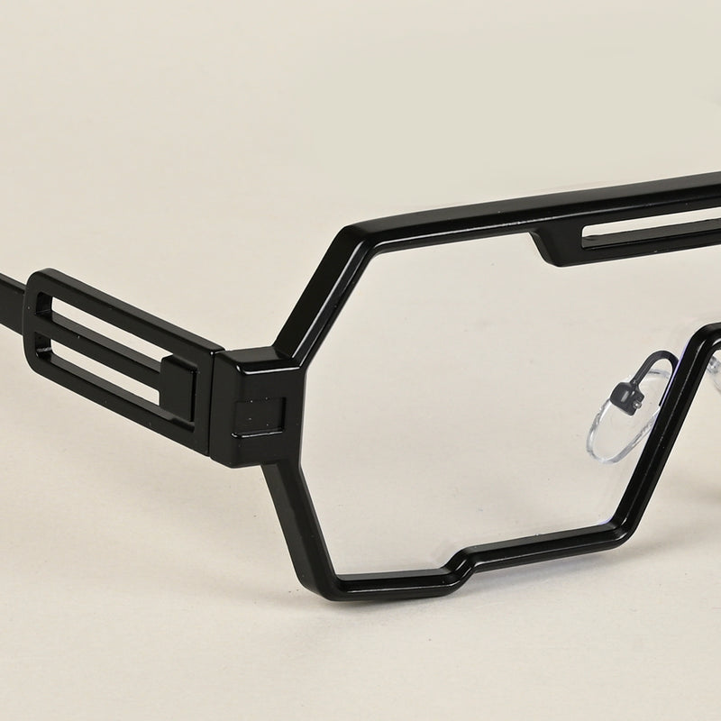 Voyage Matt Black Wayfarer Eyeglasses for Men & Women (2267MG5162-C1)