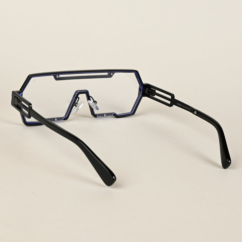 Voyage Matt Black Wayfarer Eyeglasses for Men & Women (2267MG5162-C1)