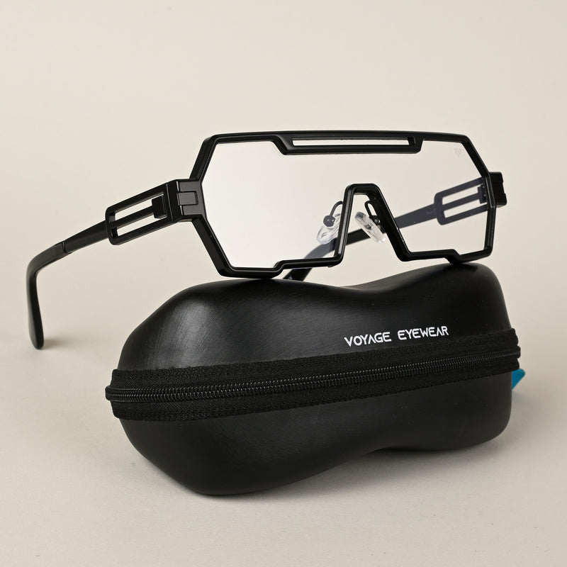 Voyage Matt Black Wayfarer Eyeglasses for Men & Women (2267MG5162-C1)