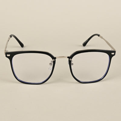 Voyage Black Square Eyeglasses for Men & Women (9417MG5096-C2)