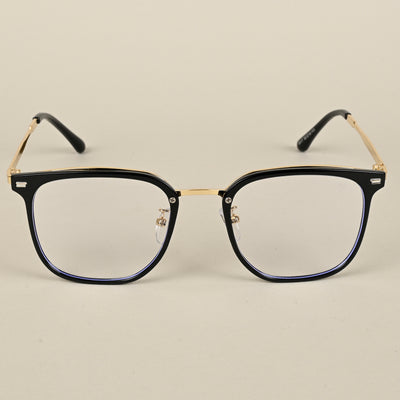 Voyage Black Square Eyeglasses for Men & Women (9417MG5095-C1)