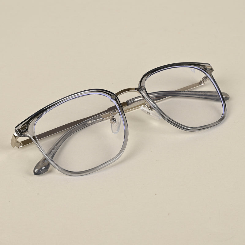 Voyage Grey Square Eyeglasses for Men & Women (9417MG5097-C3)