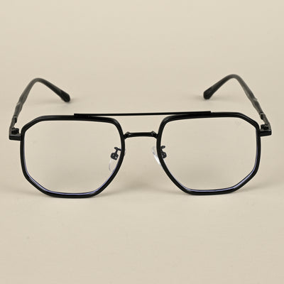 Voyage Black Wayfarer Eyeglasses for Men & Women (9375MG5093-C2)