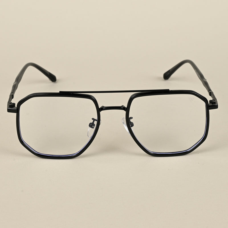 Voyage Black Wayfarer Eyeglasses for Men & Women (9375MG5093-C2)