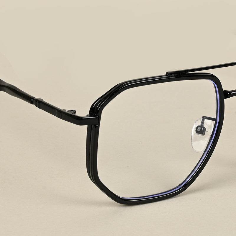 Voyage Black Wayfarer Eyeglasses for Men & Women (9375MG5093-C2)