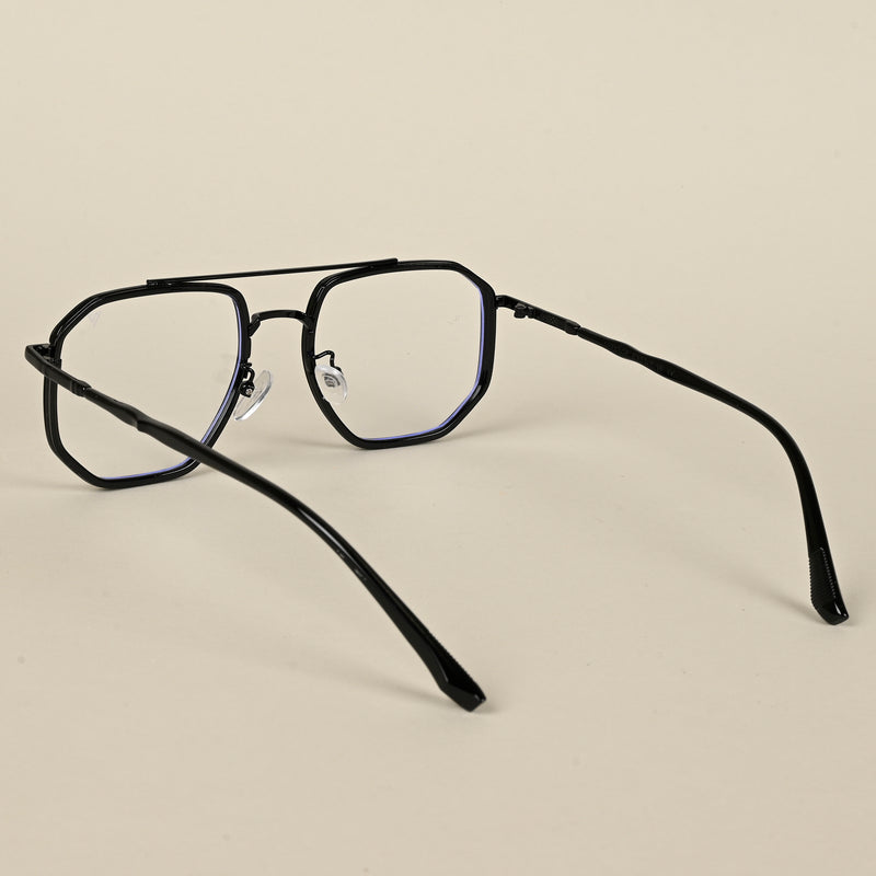Voyage Black Wayfarer Eyeglasses for Men & Women (9375MG5093-C2)