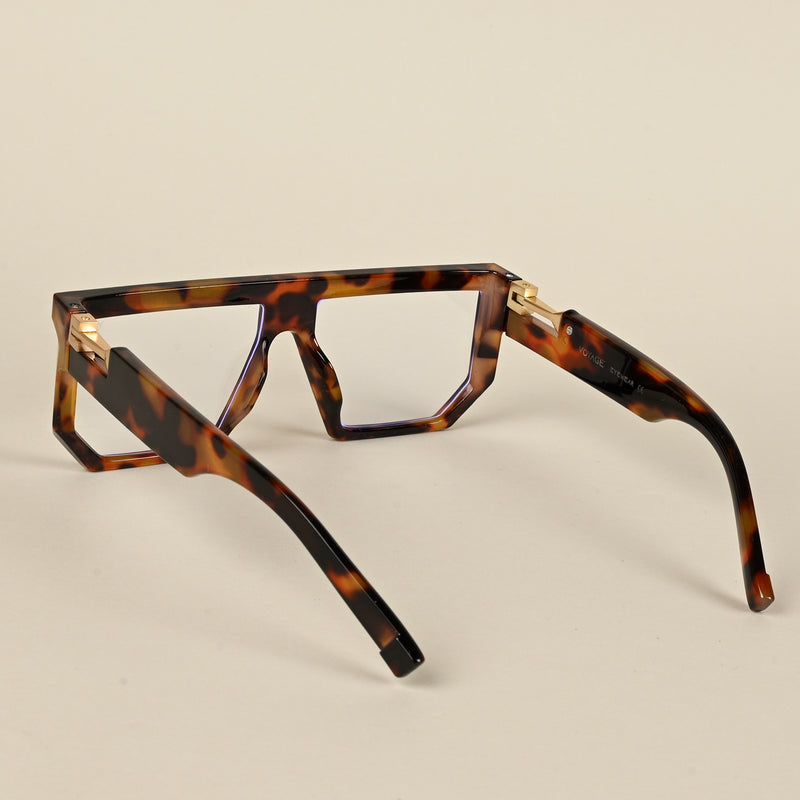 Voyage Demi Brown Wayfarer Eyeglasses for Men & Women (8789MG5068-C4)