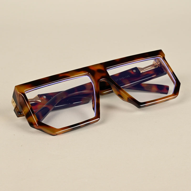 Voyage Demi Brown Wayfarer Eyeglasses for Men & Women (8789MG5068-C4)