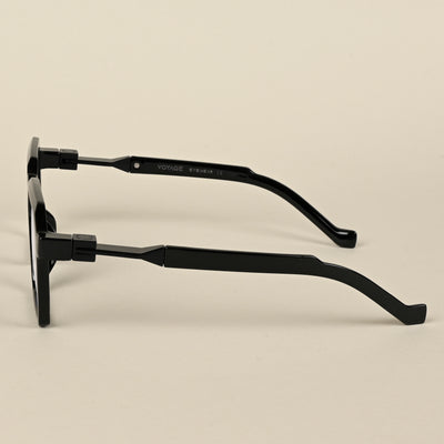 Voyage Shine Black Square Eyeglasses for Men & Women (8779MG5060-C1)