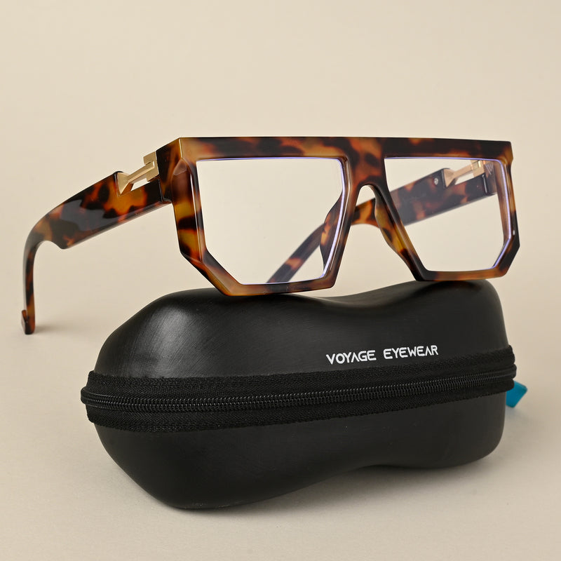 Voyage Demi Brown Wayfarer Eyeglasses for Men & Women (8789MG5068-C4)