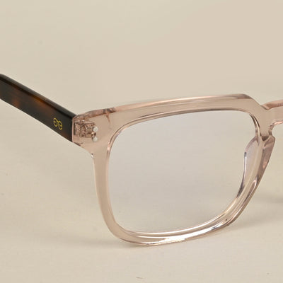 Goeye Nude Square Eyeglasses for Men & Women (190GE1750-C1)