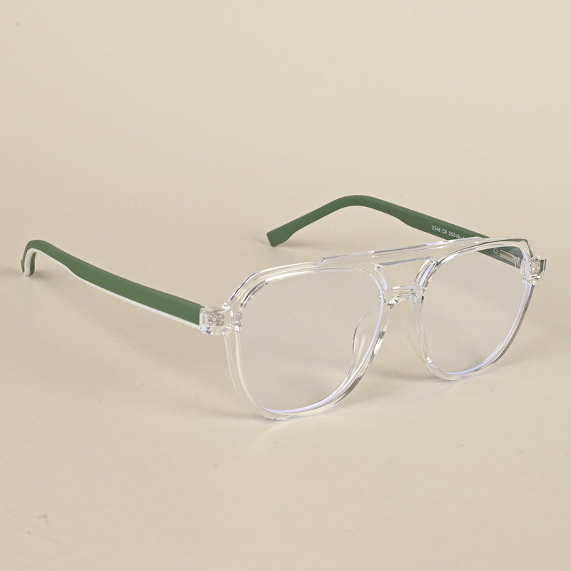 Voyage Maverick Transparent Wayfarer Eyeglasses for Men & Women (2346MG5083-C3)