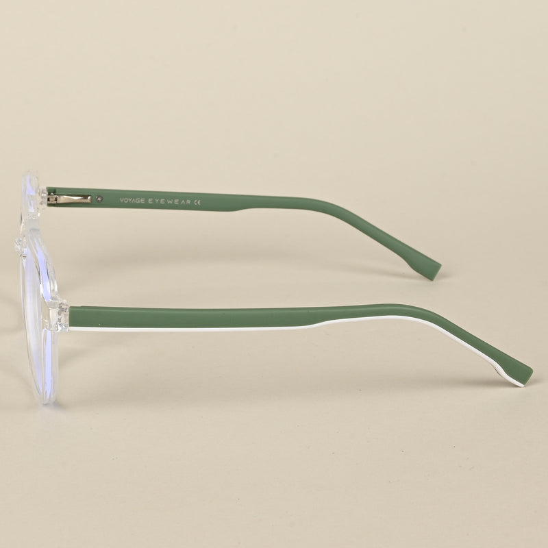 Voyage Maverick Transparent Wayfarer Eyeglasses for Men & Women (2346MG5083-C3)