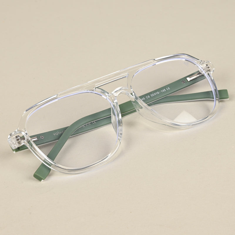 Voyage Maverick Transparent Wayfarer Eyeglasses for Men & Women (2346MG5083-C3)